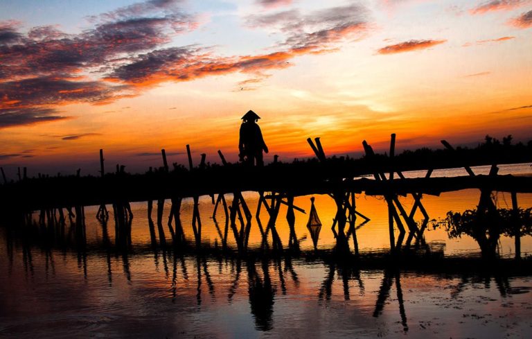 Top 3 des endroits pour les photos de levers / Couchers de soleil à Hoi An