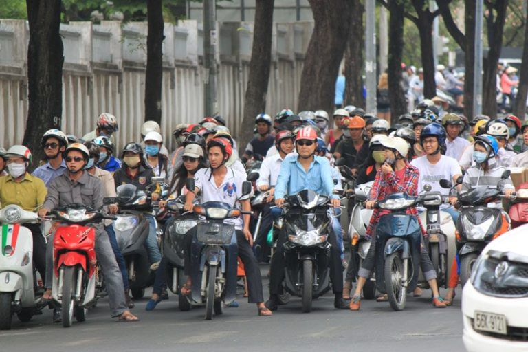 Le scooter au Vietnam