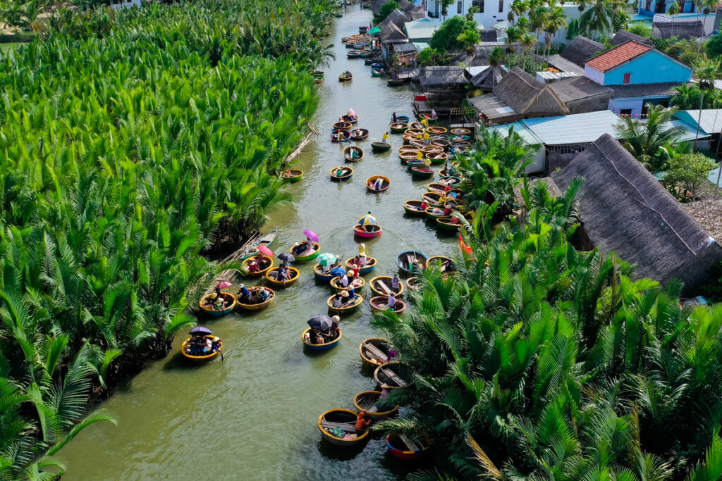 basket boat hoi an cocotiers 7