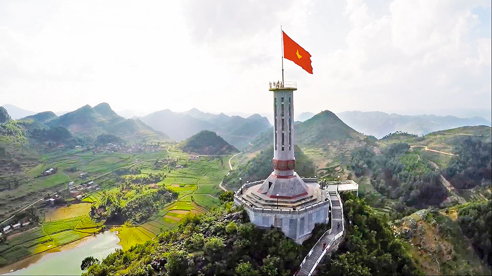 drapeau ha giang vietnam