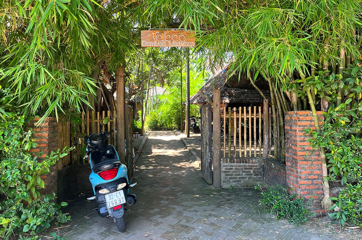 entree atelier taboo bamboo hoi an