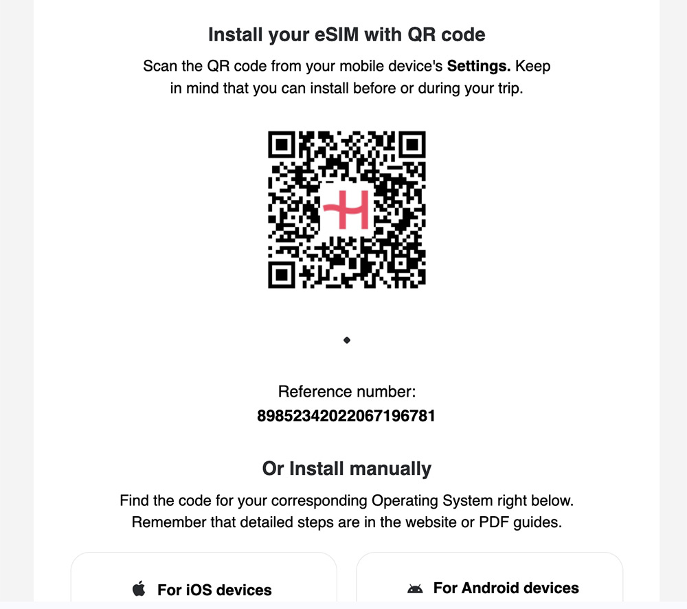 holafly qr code
