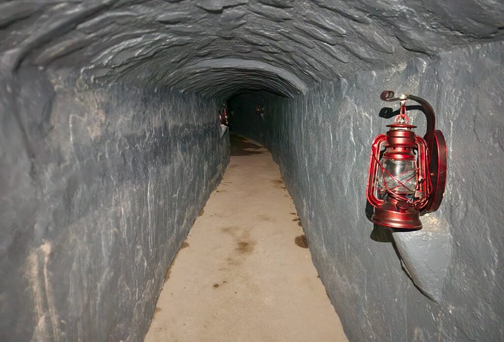interieur des tunnels de ky anh hoi an