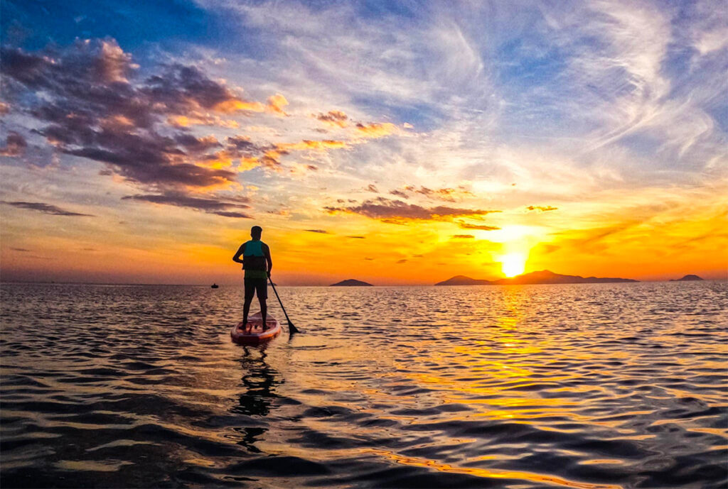 lever de soleil hoi an paddle
