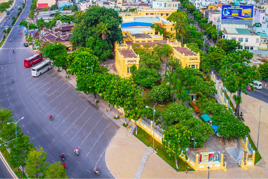 musee cham danang vue du ciel