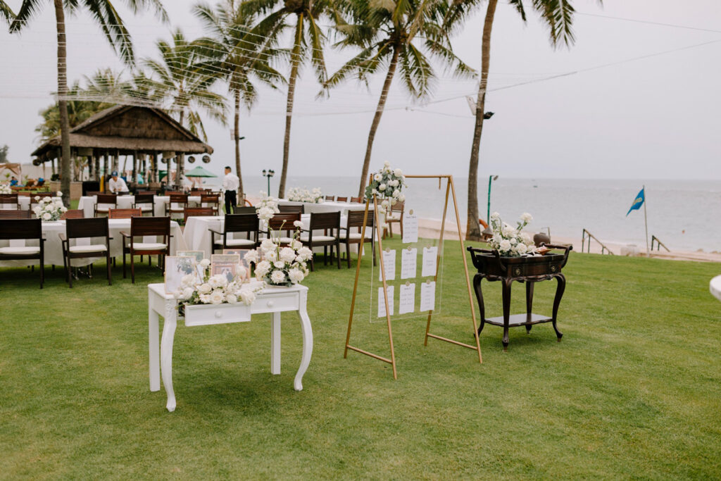 palm garden resort hoi an mariage decoration