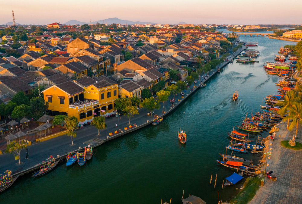 port de hoi an au vietnam