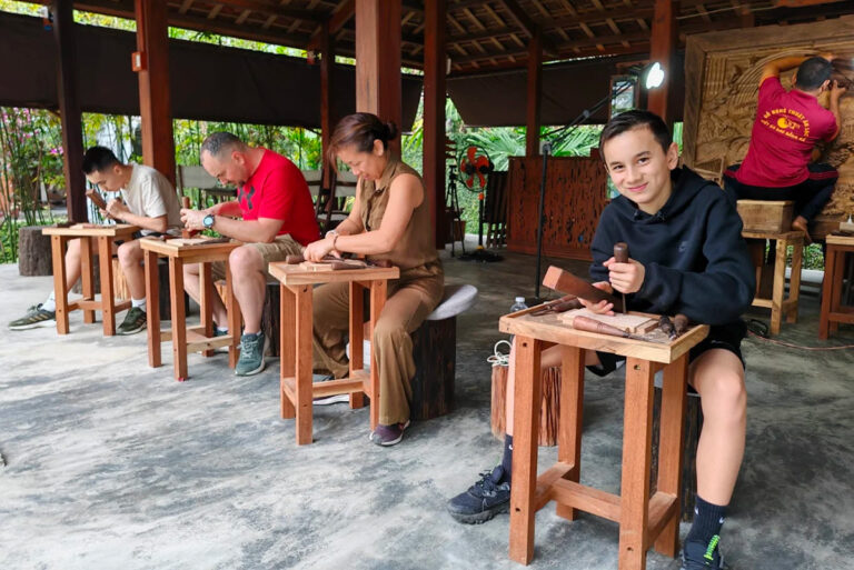 Wood Carving Workshop at WoodArt Hoi An | My Review 2025
