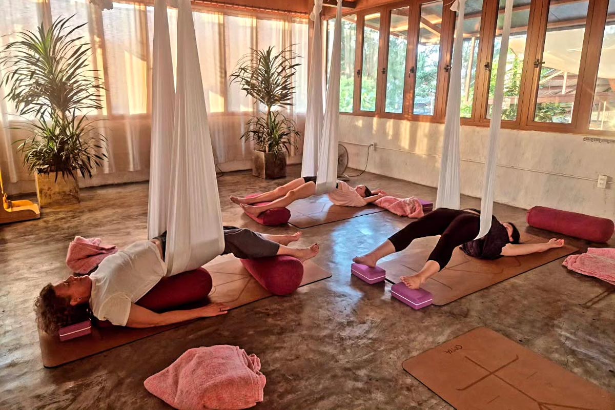 yoga plage an bang hoi an